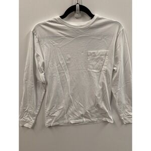 Vineyard Vines Men's Long Sleeve Pocket White T-Shirt Size XS - NEW